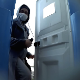 A hidden camera in a chemical toilet outhouse records an unsuspecting woman taking a piss and shit, then wiping herself. Presented in 720P HD. Over 2 minutes.